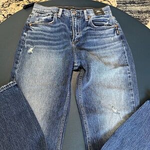 Silver Jeans Frisco high rise straight leg eco friendly denim size 26